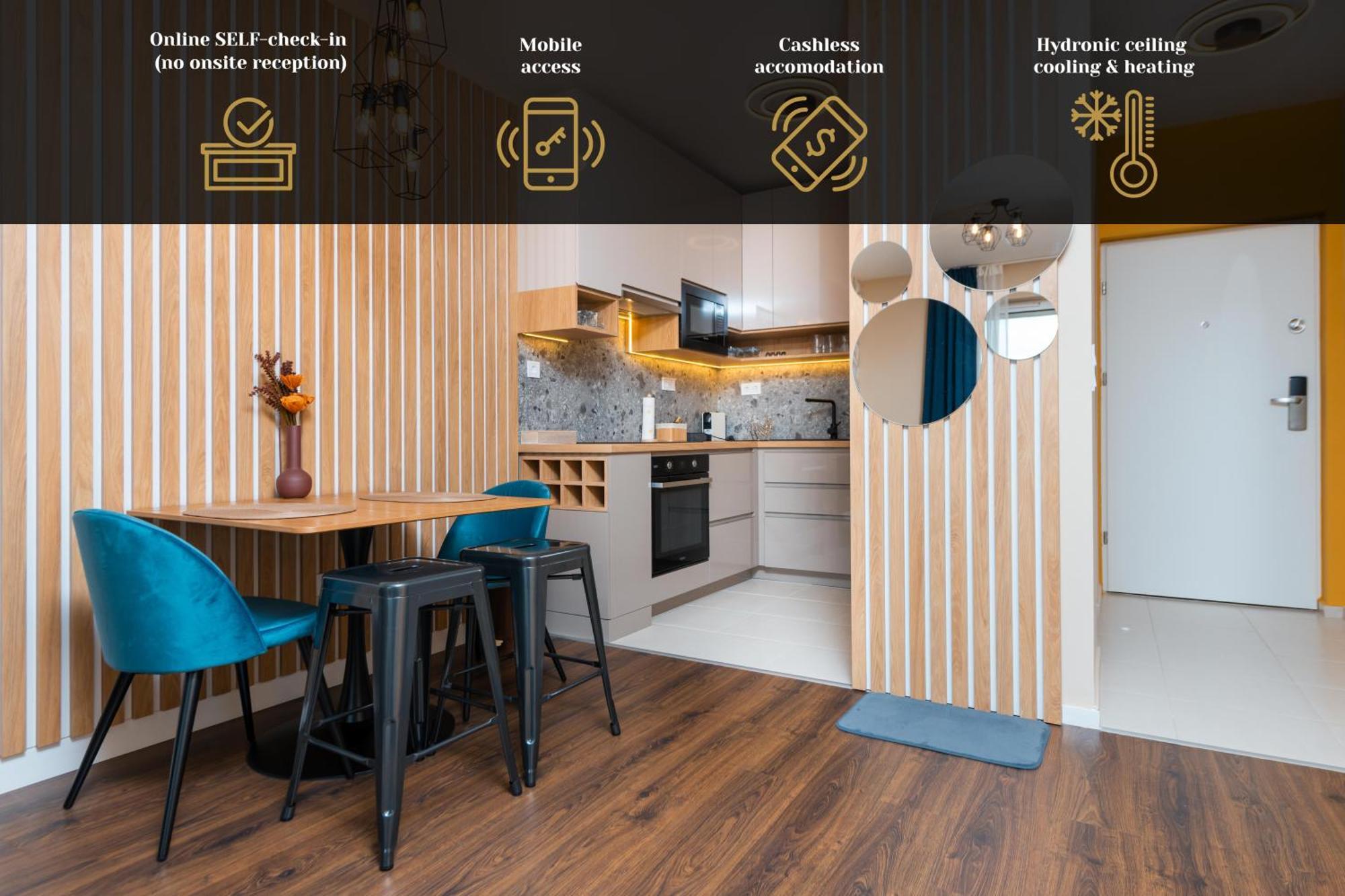 Waterfront City Apartments By Urbanrent Будапеща Екстериор снимка
